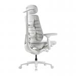 Scaun ergonomic LiberNovo Maxis, Recliner, Suport lombar / cervical reglabil, Ajustabil, Baterie 2200mAh, Sarcina maxima 181 kg, Alb 5 - lerato.ro