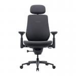 Scaun ergonomic LiberNovo Maxis, Recliner, Suport lombar / cervical reglabil, Ajustabil, Baterie 2200mAh, Sarcina maxima 181 kg, Grafit 2 - lerato.ro