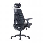 Scaun ergonomic LiberNovo Maxis, Recliner, Suport lombar / cervical reglabil, Ajustabil, Baterie 2200mAh, Sarcina maxima 181 kg, Grafit 4 - lerato.ro
