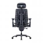 Scaun ergonomic LiberNovo Maxis, Recliner, Suport lombar / cervical reglabil, Ajustabil, Baterie 2200mAh, Sarcina maxima 181 kg, Grafit 5 - lerato.ro