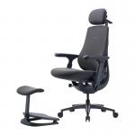 Scaun ergonomic LiberNovo Maxis SE, Recliner, Suport lombar / cervical reglabil, Ajustabil, Sarcina maxima 181 kg, Grafit 7 - lerato.ro