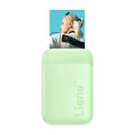 Imprimanta foto portabila Liene Pearl, 2x3 inch, 500mAh, Bluetooth 5.0, USB-C, 50 coli Zink incluse, Verde 6 - lerato.ro
