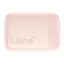 Imprimanta foto portabila Liene Pearl, 2x3 inch, 500mAh, Bluetooth 5.0, USB-C, 50 coli Zink incluse, Roz