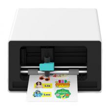 Imprimanta foto portabila 2-in-1 Liene Pix Cut, Functii de laminare si taiere, 4x7 inch, 300 DPI, Bluetooth 5.0, Alb