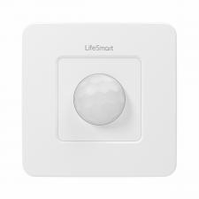 Senzor de miscare smart LifeSmart, Compatibil cu LifeSmart Central Unit., Control prin aplicatia LifeSmart, Alb