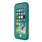 Carcasa waterproof LifeProof Fre compatibila cu iPhone 7/8 Sunset Bay Teal