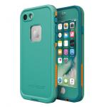 Carcasa waterproof LifeProof Fre compatibila cu iPhone 7/8 Sunset Bay Teal 2 - lerato.ro
