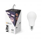 Bec Smart LED Lite Bulb Moments, RGB, 8.5W, 2700-6500K, E27, Control aplicatie, WiFi, Bluetooth, Alb