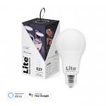 Bec Smart LED Lite Bulb Moments, RGB, 8.5W, 2700-6500K, E27, Control aplicatie, WiFi, Bluetooth, Alb 3 - lerato.ro