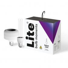 Kit Lite Bulb Moments Smart Care, 1x Bec LED, 1x Bec UV, E27, Control aplicatie, WiFI, Alb