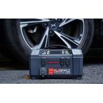 Redresor auto Lokithor AW401 Starter 5in1, cu clesti pentru pornire motor diesel sau benzina, 20000mAh, 2500A, USB/USB-C, functie de powerbank, compresor, aparat de spalat, lanterna, Negru 8 - lerato.ro