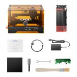 Masina de gravura cu laser Longer Ray5 Mini S, 2.5W, Viteza maxima 12.000 mm/min, Suprafata de lucru 130 x 140 mm, WiFi, USB, Aplicatie mobila, Negru 3 - lerato.ro