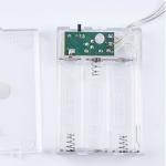 Instalatie Craciun LED, 5m, 50 luminite, 3xAA, Alb 5 - lerato.ro