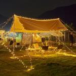 Instalatie Craciun LED Snowflake and Star, 10m, 80 luminite, 3xAA, Alb 10 - lerato.ro