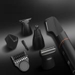 Set trimmer pentru corp MaxGroom LK-881, Autonomie 1.5h, USB-C, IPX6, Negru 21 - lerato.ro