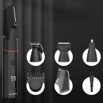 Set trimmer pentru corp MaxGroom LK-881, Autonomie 1.5h, USB-C, IPX6, Negru 5 - lerato.ro
