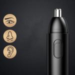 Trimmer multifunctional MaxGroom GT2220A pentru nas, urechi si sprancene, Autonomie 1h, USB-C, Negru 6 - lerato.ro