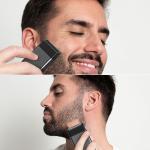 Aparat de tuns electric 2 in 1 MaxGroom M-5580, 7000 RPM, 300 mAh, Autonomie 1h, IPX6, USB-C, Accesorii incluse, Negru 10 - lerato.ro
