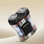 Aparat de ras electric MaxGroom M-501, 5W, 400 mAh, Autonomie 1h, IPX7, USB-C, Portocaliu 5 - lerato.ro