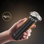 Aparat de ras electric 3 in 1 MaxGroom M-8012, 7500 RPM, 600 mAh, Autonomie 1h, IPX7, USB-C, Accesorii incluse, Negru 13 - lerato.ro