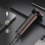 Aparat de ras electric 3 in 1 MaxGroom M-8012, 7500 RPM, 600 mAh, Autonomie 1h, IPX7, USB-C, Accesorii incluse, Negru 11 - lerato.ro