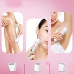 Trimmer multifunctional MaxGroom M-105 pentru femei, Capete interschimbabile, Accesorii incluse, USB-C, Alb 5 - lerato.ro