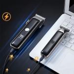 Set 2 in 1 MaxGroom M608, Aparat de tuns + trimmer, 8500 RPM, USB-C, Accesorii incluse, Negru 6 - lerato.ro
