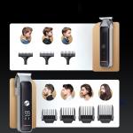 Set 2 in 1 MaxGroom M608, Aparat de tuns + trimmer, 8500 RPM, USB-C, Accesorii incluse, Negru 9 - lerato.ro