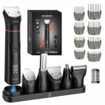 Aparat de tuns electric MaxGroom JK-666, 5W, 7000 RPM, 1200 mAh, Autonomie 2h, IPX6, USB-C, Accesorii incluse Negru 2 - lerato.ro