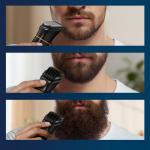 Aparat de tuns electric MaxGroom JK-666, 5W, 7000 RPM, 1200 mAh, Autonomie 2h, IPX6, USB-C, Accesorii incluse Negru 7 - lerato.ro