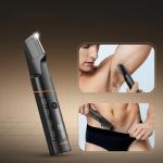 Trimmer multifunctional MaxGroom LK-892, 5W, 6800 RPM, Autonomie 2h, Capete interschimbabile, USB-C, IPX6, Negru 4 - lerato.ro