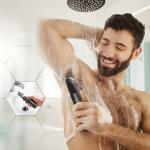 Trimmer multifunctional MaxGroom LK-892, 5W, 6800 RPM, Autonomie 2h, Capete interschimbabile, USB-C, IPX6, Negru 8 - lerato.ro