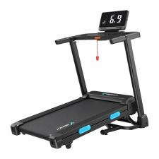 Benzi de alergat, Banda de alergat MERACH MR-T12B2, Putere 2.5 CP, Cu inclinatie, Viteza Maxima 12km/h, Inclinare si viteza reglabile, Sarcina maxima 136kg, Negru, lerato.ro