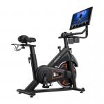 Bicicleta spinning MERACH MR-S36B3, Reglare rezistenta, Afisaj Full HD 21.5 inch, Sarcina maxima 150kg, Negru 4 - lerato.ro