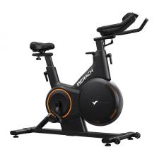 Bicicleta spinning MERACH MR-S28B1, Reglare rezistenta, Sarcina maxima 158kg, 114 x 52 x 135 cm, Negru