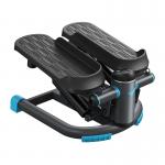 Aparat fitness tip stepper MERACH MR-2403B1, 2 cabluri de rezistenta incluse, Sarcina maxima 150kg, Afisaj LCD, Negru 3 - lerato.ro