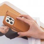 Husa flip cover Moshi Overture cu MagSafe compatibila cu iPhone 16 Pro, Maro 7 - lerato.ro