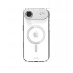 Carcasa Moshi iGlaze Luna Silver cu MagSafe compatibila cu iPhone 17 Air, Transparent 2 - lerato.ro