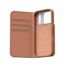 Husa flip cover Moshi Overture cu MagSafe compatibila cu iPhone 17 Pro, Misty Coral