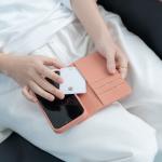 Husa flip cover Moshi Overture cu MagSafe compatibila cu iPhone 17 Pro, Misty Coral 13 - lerato.ro
