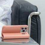 Husa flip cover Moshi Overture cu MagSafe compatibila cu iPhone 17 Pro, Misty Coral 14 - lerato.ro