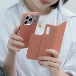 Husa flip cover Moshi Overture cu MagSafe compatibila cu iPhone 17 Pro, Misty Coral 10 - lerato.ro