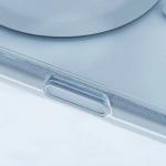 Carcasa Moshi iGlaze Luna Silver cu MagSafe compatibila cu iPhone 17, Transparent 5 - lerato.ro
