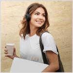 Casti wireless Motorola XT220, over the ear, Bluetooth 5.0, timp incarcare 2h, autonomie totala 23h, Negru 10 - lerato.ro