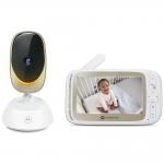 Monitor video pentru copii VM85, 1080p, Ecran LCD 5 inch, Control aplicatie, Wi-Fi, Alb 2 - lerato.ro