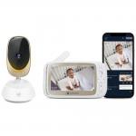 Monitor video pentru copii VM85, 1080p, Ecran LCD 5 inch, Control aplicatie, Wi-Fi, Alb 5 - lerato.ro