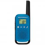 Statie radio PMR portabila Motorola Talkabout T42 UDS, set 2 buc, 16 canale, 4 km, Albastru 4 - lerato.ro