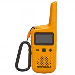 Statie radio PMR portabila Motorola Talkabout T72 UDS, set 2 buc, 16 canale, 8 km, Portocaliu 6 - lerato.ro
