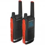 Statie radio PMR portabila Motorola Talkabout T82, set 2 buc, 16 canale, 10 km, Negru 3 - lerato.ro