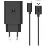 Incarcator retea Motorola TurboPower, USB-A, 33W, Cablu USB-A/USB-C 1m inclus, Negru 4 - lerato.ro